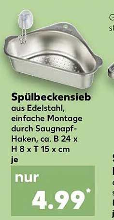 Spülbeckensieb