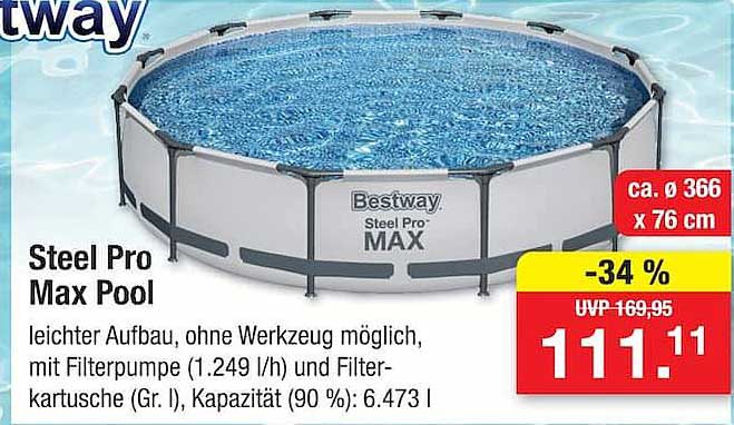 Steel Pro Max Pool