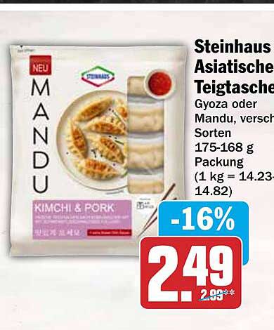 Steinhaus Asiatische Teigtaschen