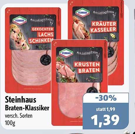 Steinhaus Braten-Klassiker versch. Sorten 100g