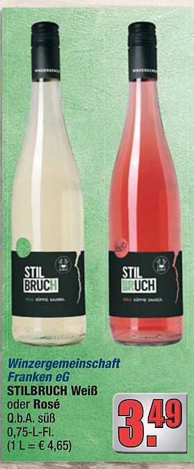 STILBRUCH Weiß oder Rosé