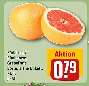Südafrika/ Simbabwe: Grapefruit