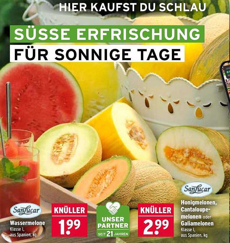 SÜSSE ERFRISCHUNG FÜR SONNIGE TAGE