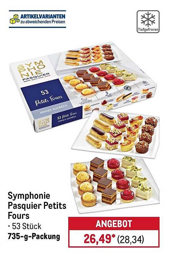 Symphonie Pasquier Petits Fours