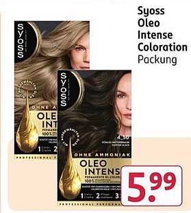 Syoss Oleo Intense Coloration Packung