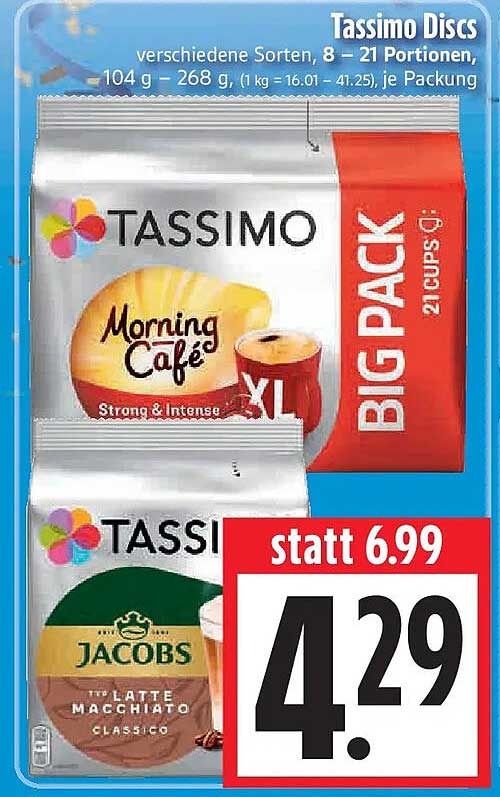 Tassimo Discs