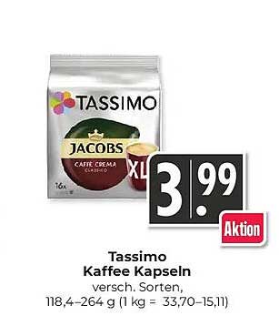 Tassimo Kaffee Kapseln