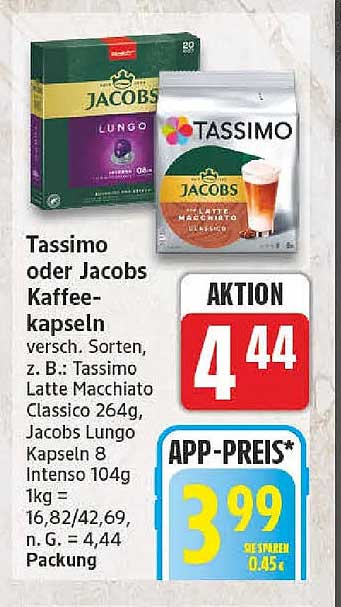 Tassimo oder Jacobs Kaffee-kapseln