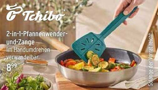 Tchibo 2-in-1-Pfannenwender- und-Zange