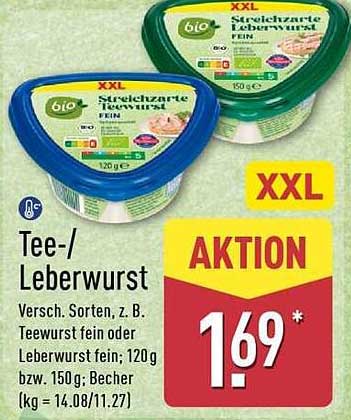 Tee-/Leberwurst