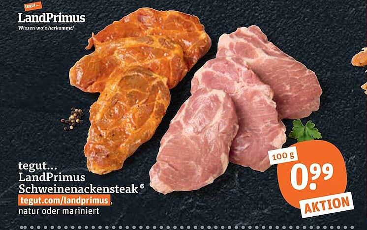 tegut... LandPrimus Schweinenackensteak
