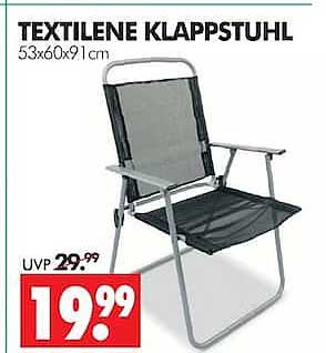 TEXTILENE KLAPPSTUHL