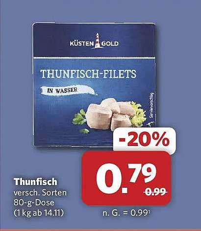 Thunfisch-FILETS IN WASSER
