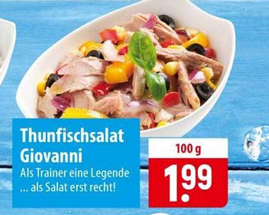 Thunfischsalat Giovanni