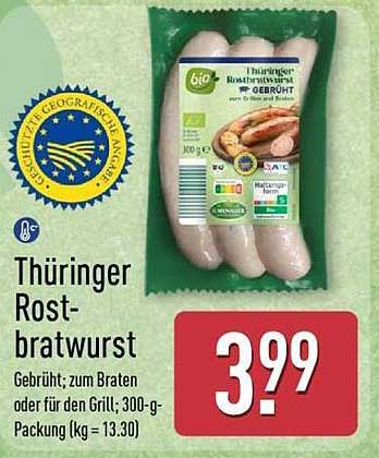 Thüringer Rostbratwurst