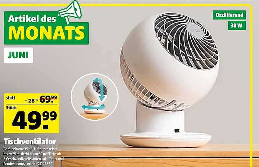 Tischventilator