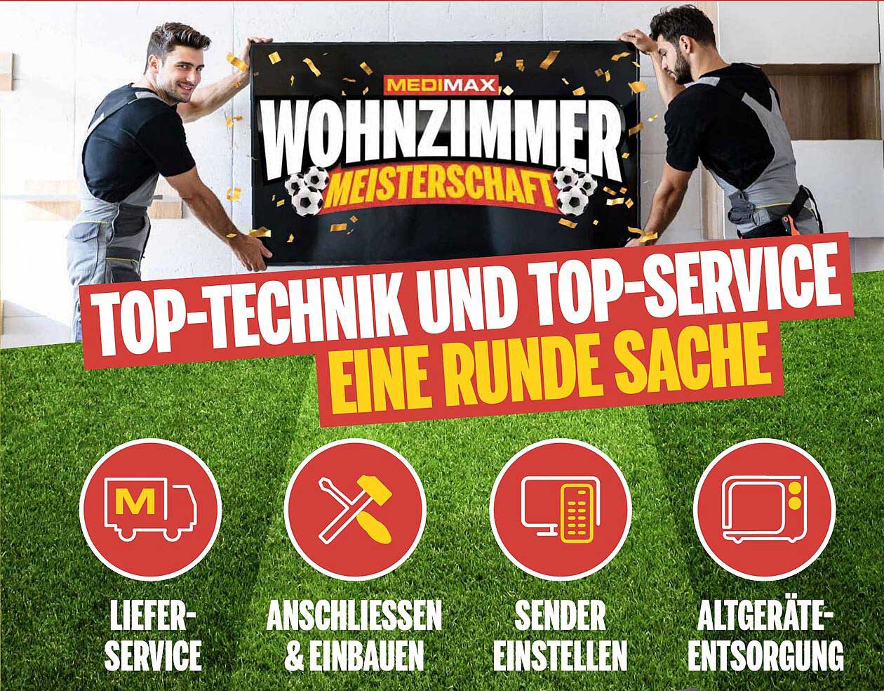 TOP-TECHNIK UND TOP-SERVICE EINE RUNDE SACHE