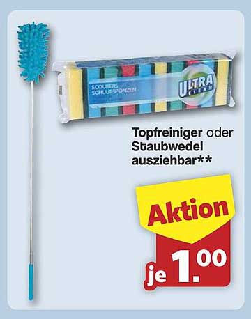 Topreiniger oder Staubwedel ausziehbar**