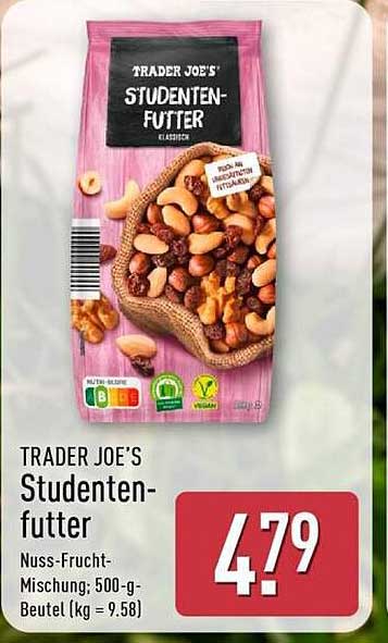TRADER JOE’S Studentenfutter