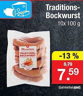 Traditions-Backwurst 10x 100 g