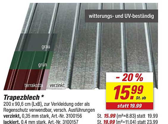 Trapezblech *