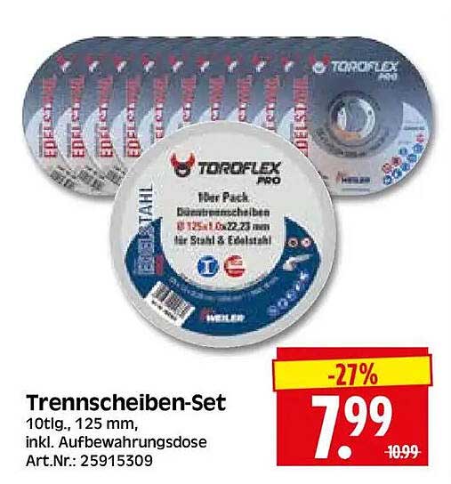 Trennscheiben-Set