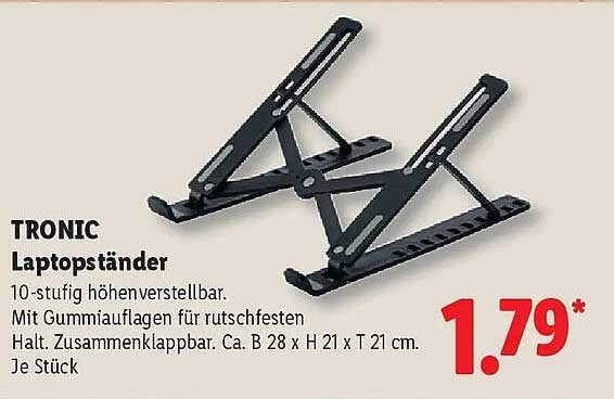 TRONIC Laptopständer