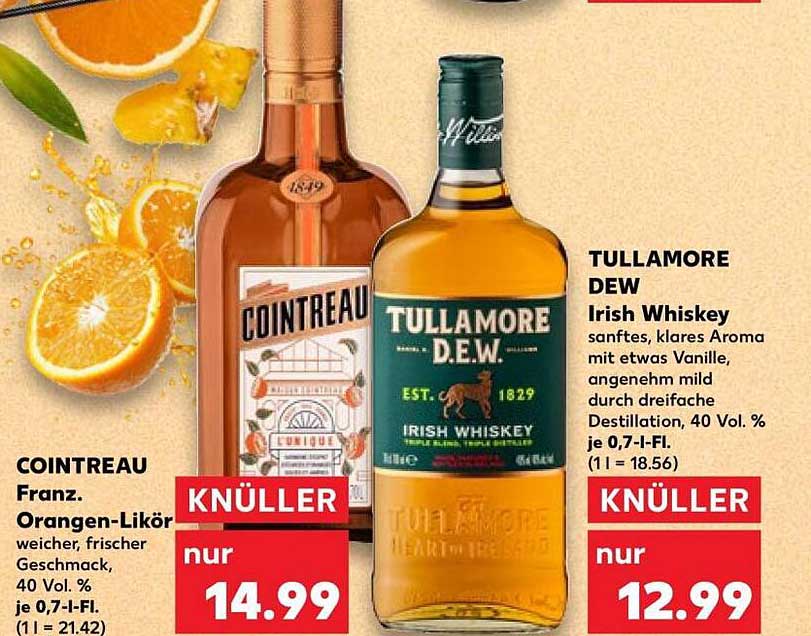 TULLAMORE DEW Irish Whiskey