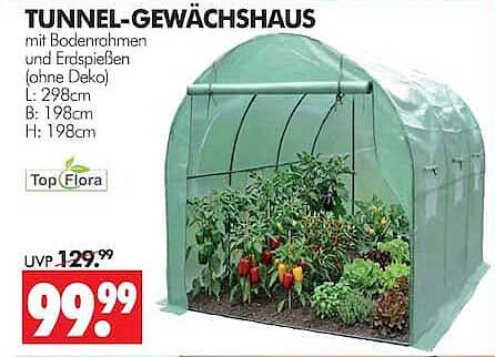 TUNNEL-GEWÄCHSHAUS