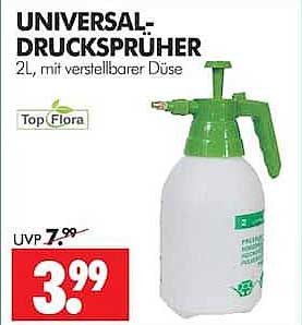 UNIVERSAL-DRUCKSPRÜHER 2L, mit verstellbarer Düse