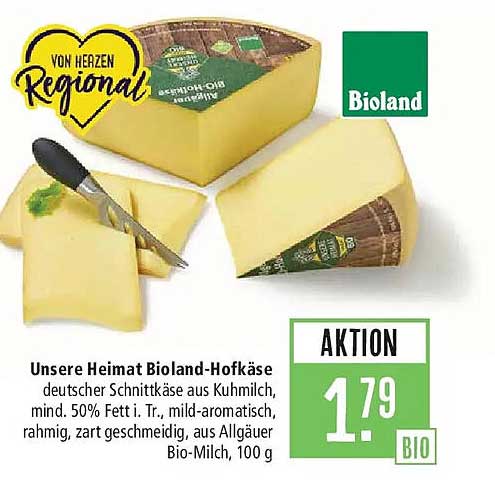 Unsere Heimat Bioland-Hofkäse