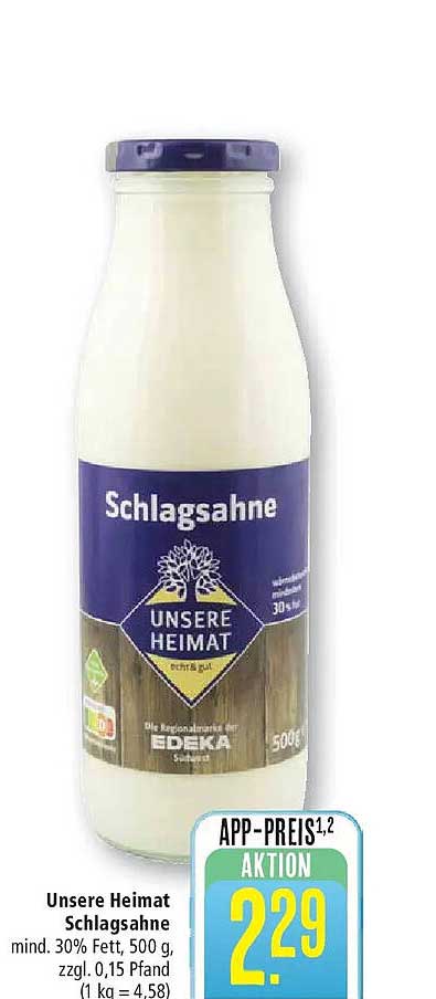 Unsere Heimat Schlagsahne