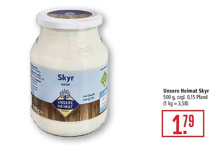 Unsere Heimat Skyr