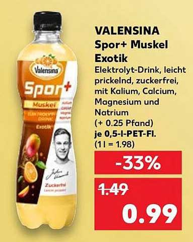 VALENSINA Spor+ Muskel Exotik