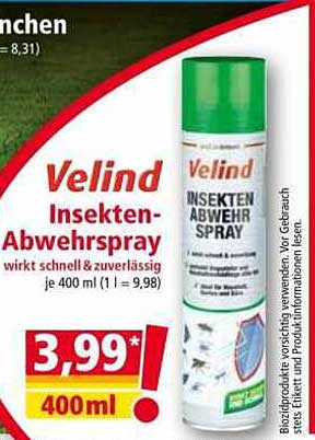 Velind Insekten-Abwehrspray