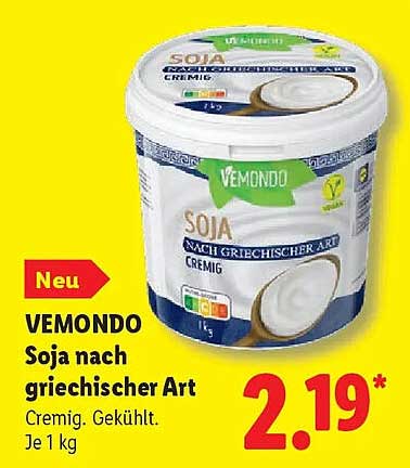 VEMONDO Soja nach griechischer Art