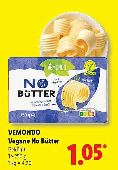 VEMONDO Vegane No Butter