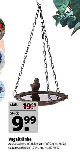 Vogeltränke