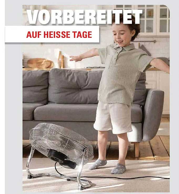 VORBEREITET AUF HEISSE TAGE