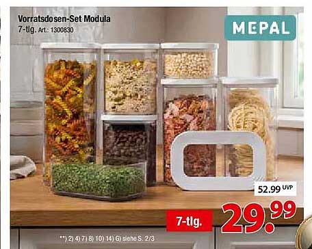 Vorratsdosen-Set Modula