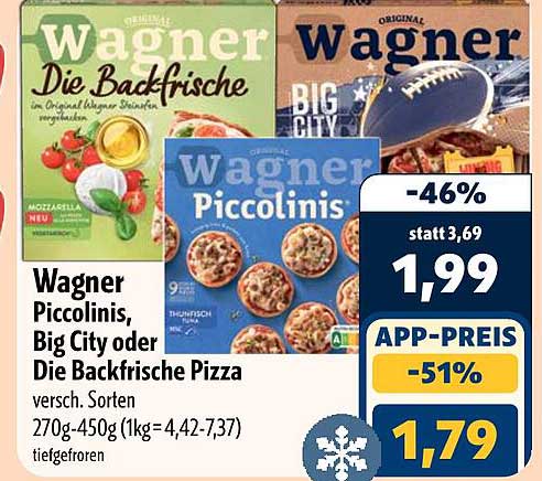 Wagner Piccolinis, Big City oder Die Backfrische Pizza