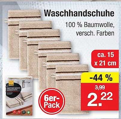 Waschhandschuhe