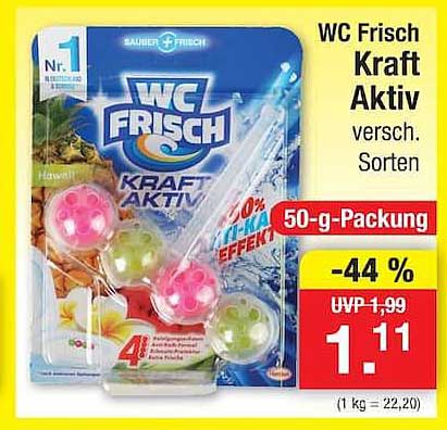 WC Frisch Kraft Aktiv versch. Sorten