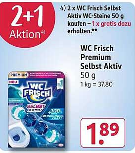 WC Frisch Premium Selbst Aktiv 50 g