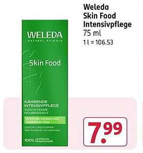Weleda Skin Food Intensivpflege 75 ml