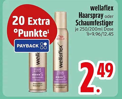 wellaflex Haarspray oder Schaumfestiger