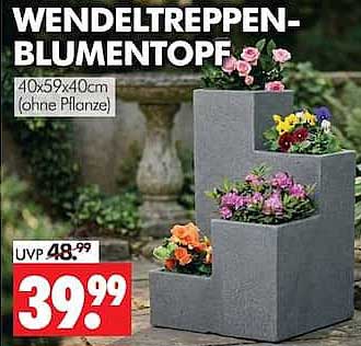 WENDELTREPPEN-BLUMENTOPF