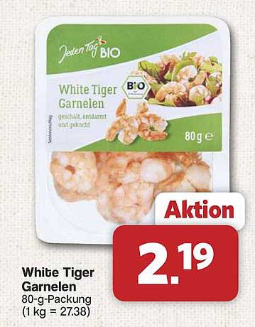 White Tiger Garnelen 80-g-Packung (1 kg = 27.38)