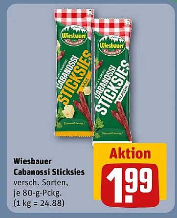 Wiesbauer Cabanossi Stickies