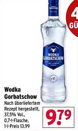 Wodka Gorbatschow